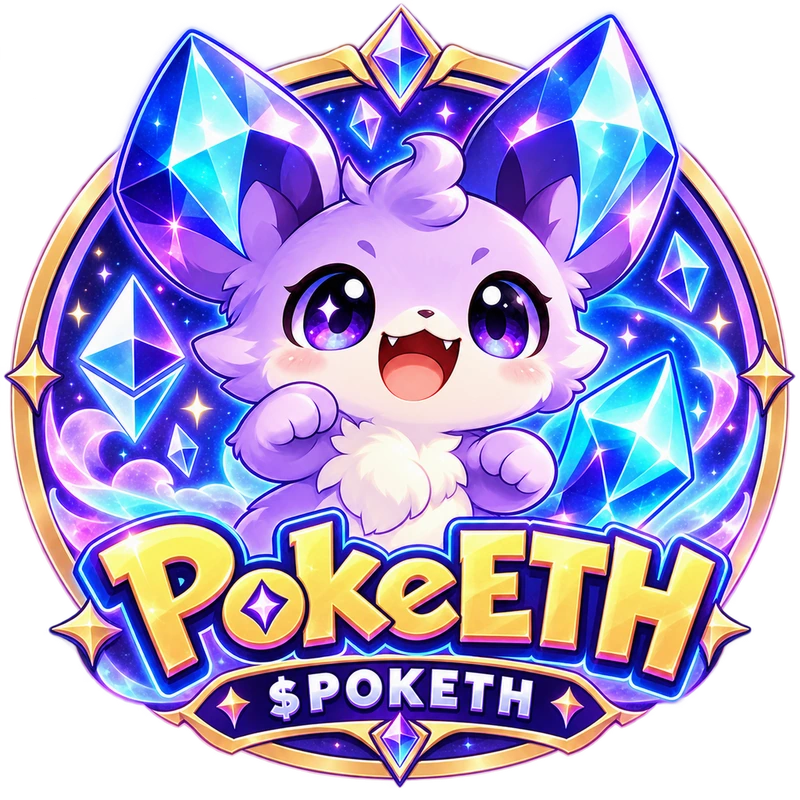 PokeETH emblem featuring Ethchu